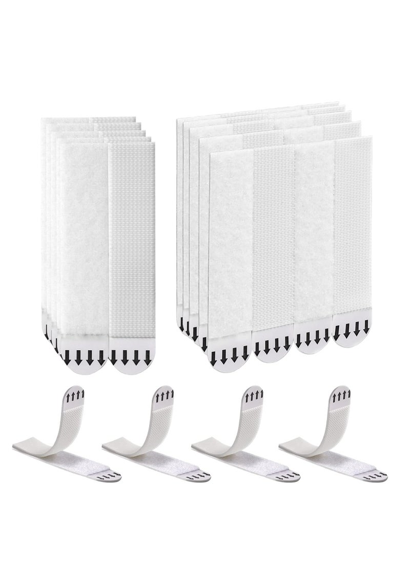 Oasisgalore 32-Pair Heavy Duty No-Nail Picture Hanging Strips, Damage-Free Wall Mounting for Canvas and Frames  - Image 1