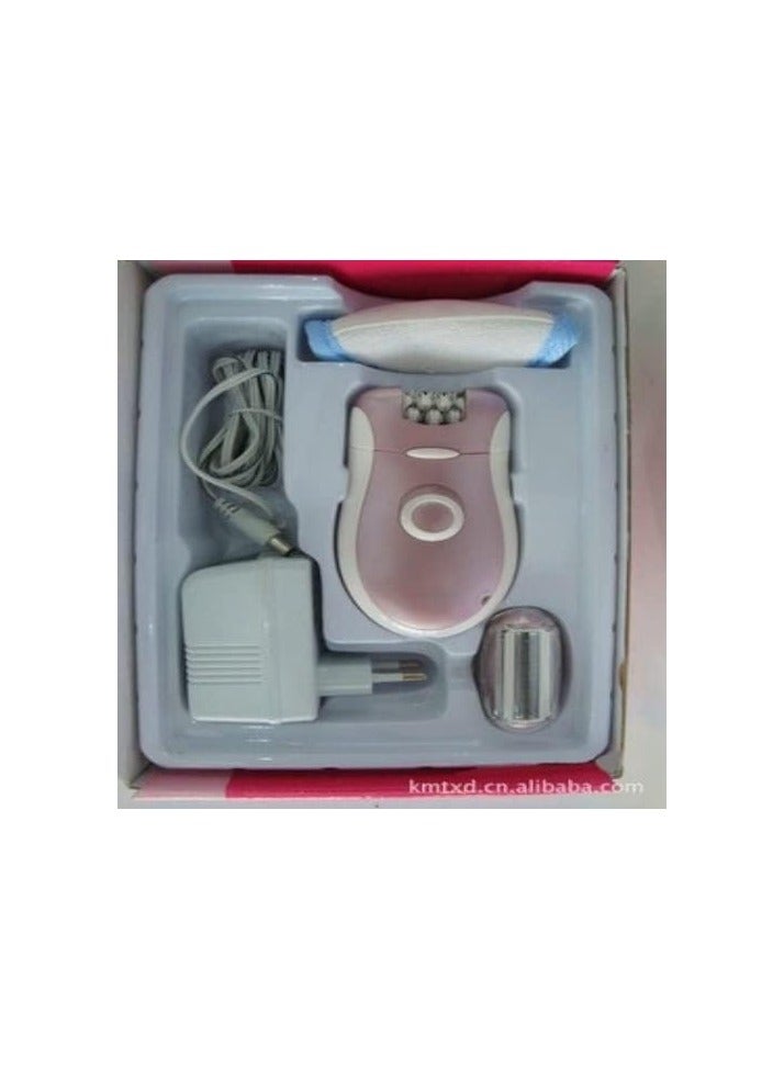 كيمي ماكينة إزالة الشعر للنساء من كيمي KM-2068 - قابلة لإعادة الشحن، للبشرة الحساسة، العناية بالجسم، للبشرة الحساسة وتقوم بنزع الشعر دون الم _ بمبي  د - Image 5