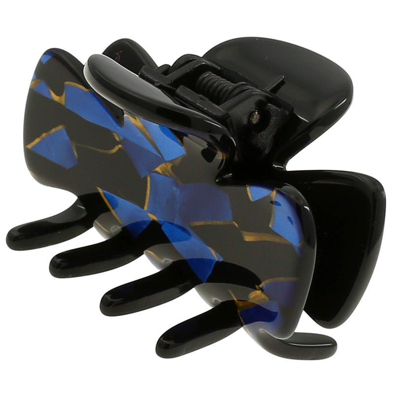 Camila Paris CP2439 French Hair Clip for Women, Large Blue, Handmade Girls Hair Claw Clips Jaw Fashion Durable and Styling Hair Accessories for Women, Strong Hold No Slip Grip, Made in France - Image 1