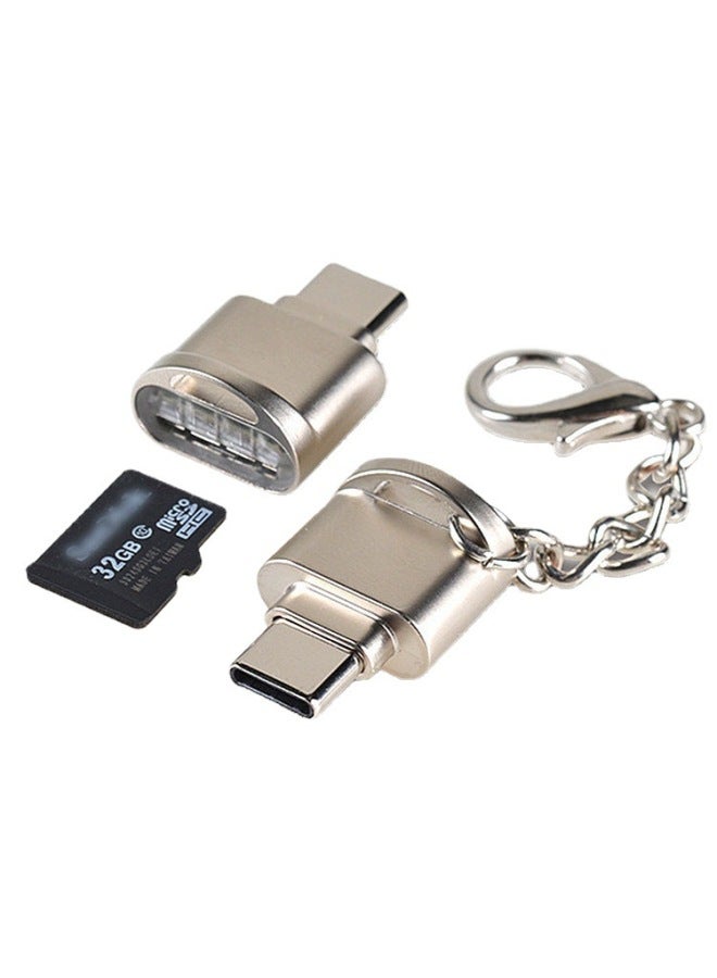 أكينو قارئ بطاقة Mini Tf للهاتف المحمول - قارئ بطاقات OTG 3.0 من نوع Type-C لأجهزة هواتف Huawei وأندرويد - Image 5