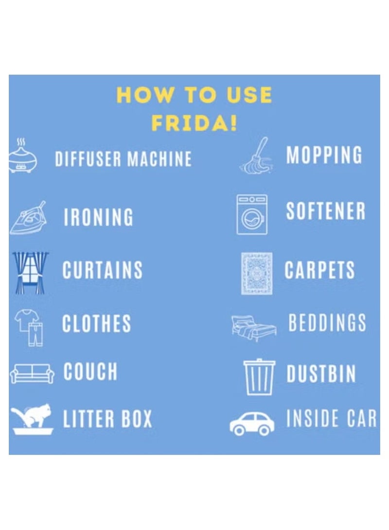 فريدا منظف ومعطر لجميع الأسطح المنزلية برائحة التوت البري، 480 مل - Image 3