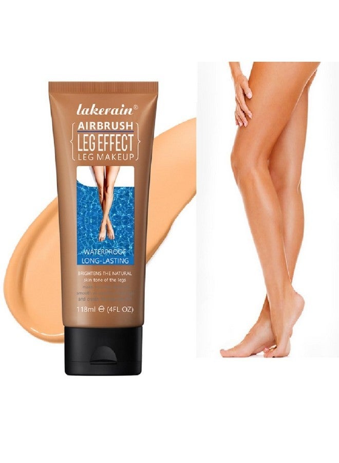 MULPG Leg Makeup Waterproof No Transfer,Leg and Body Scar Cover up Makeup,Long Last Body Foundation (3# Bronze, 4 FL OZ) - Image 1