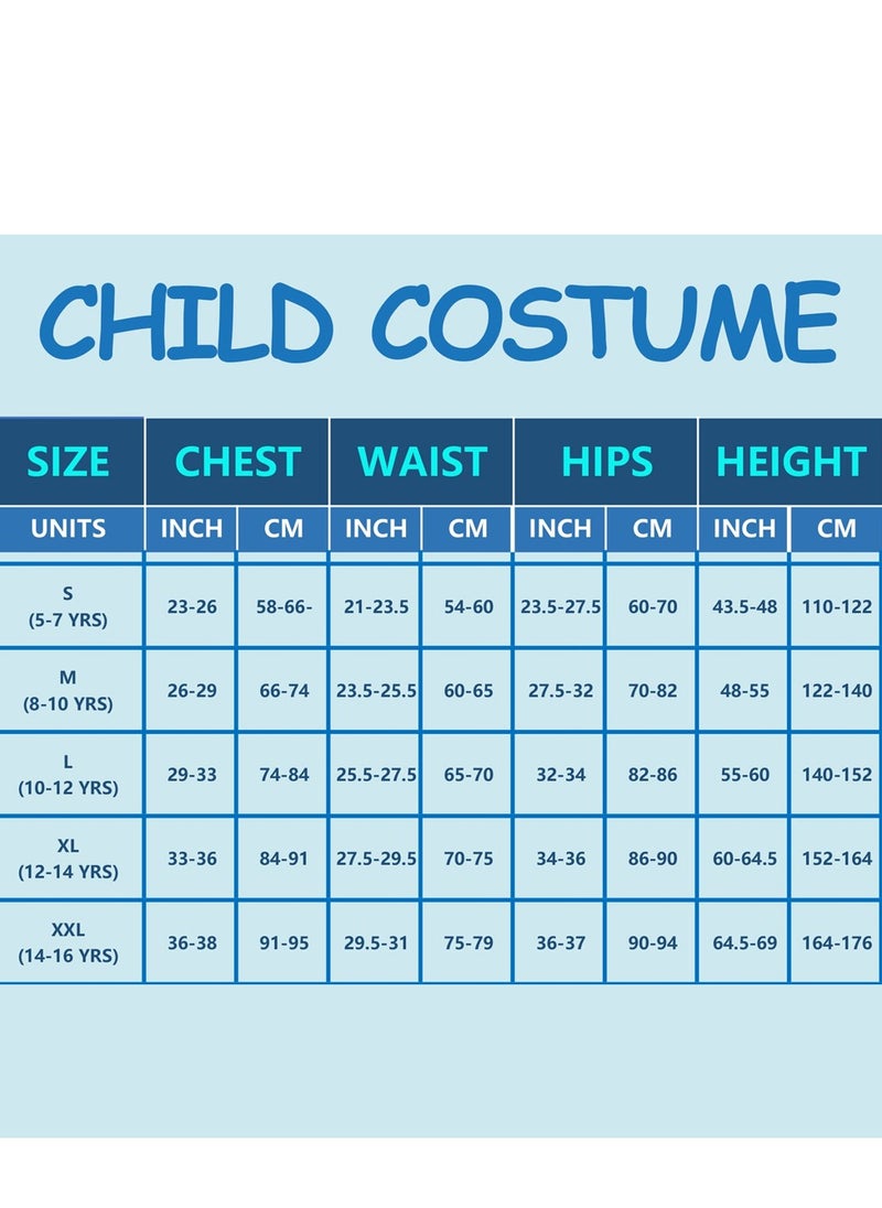 Al Aoyama Creations Ninja Costume for Kids, Deluxe Ninja Costume for Boys Dress Up  - Image 5