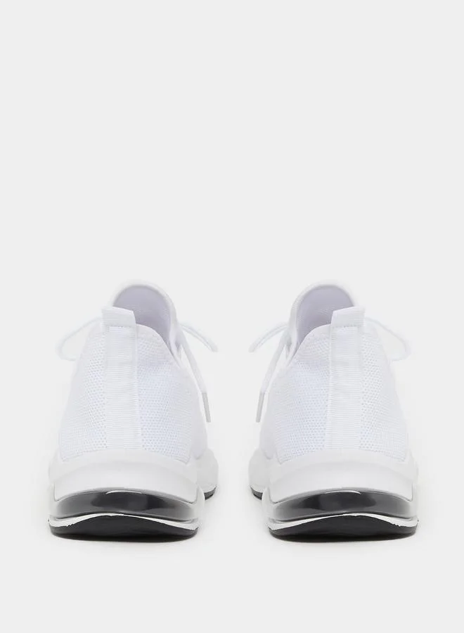 Styli Styli Air Sole Elasticated Lace Up Sneakers
