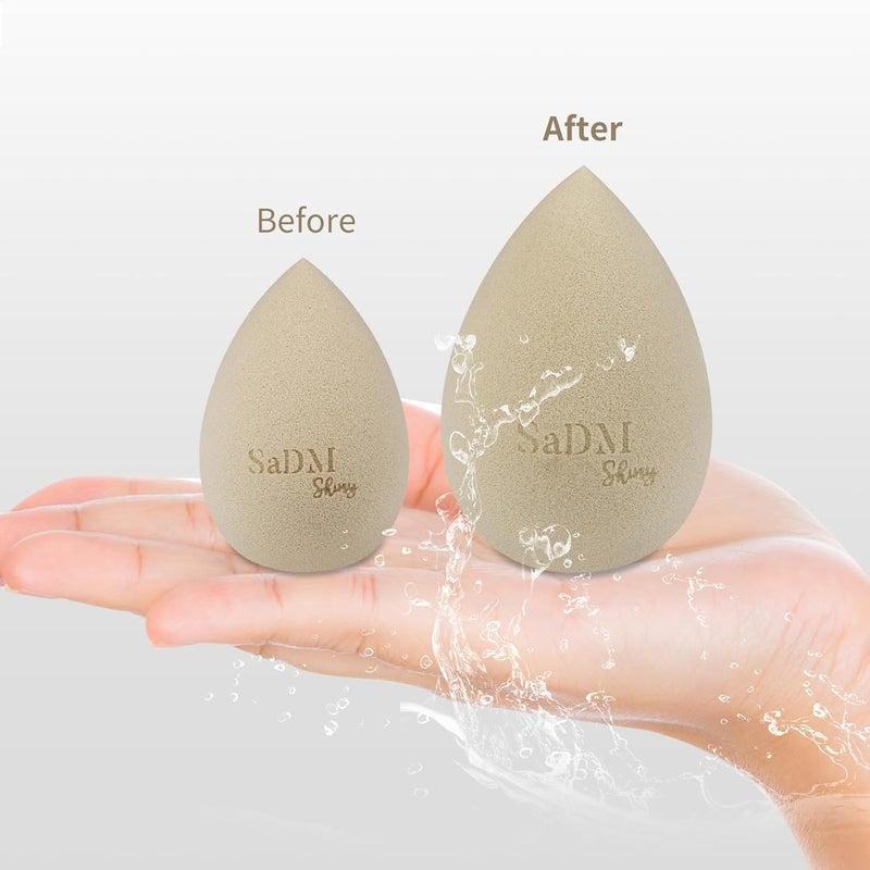 SaDM Shiny Premium Makeup Sponge for a Flawless Finish | Diamond Cosmetic Sponge for Blending Foundation & Concealer - Image 5