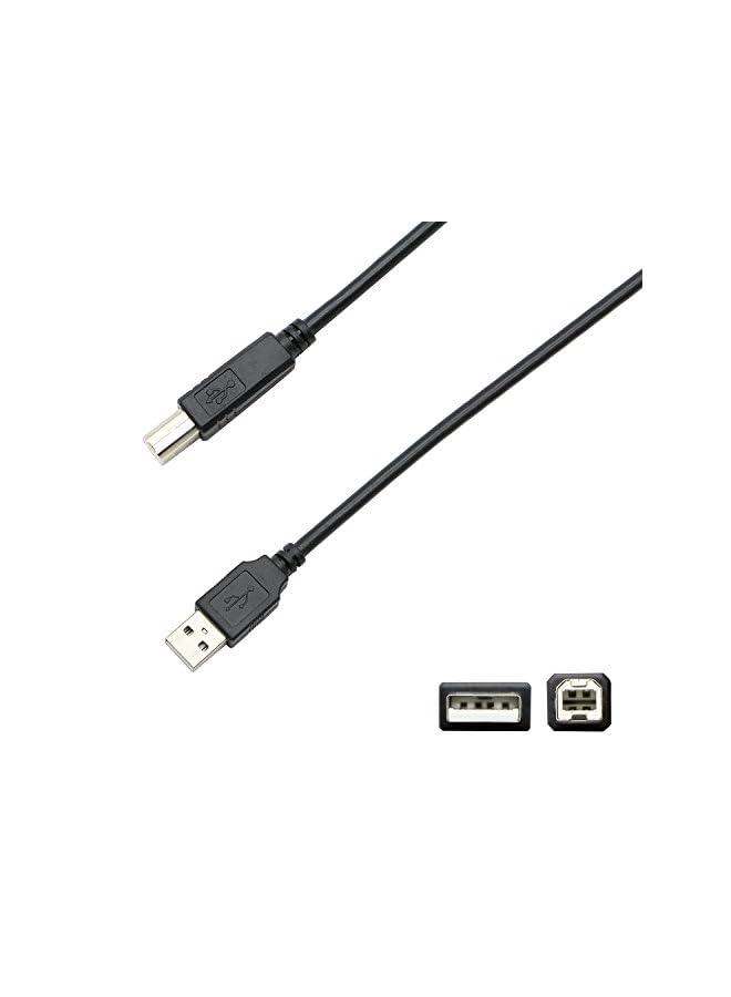 PASOW Usb 2.0 Cable A Male To B Male Cable For Printer Scanner 6 Feet 1.8M - Image 3