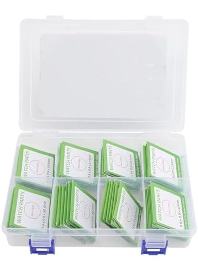 Red Watch Gasket O Ring Water Proof Kit 49pcs Plastic Back Cover Seals Set 16mm to 40mm - Image 2