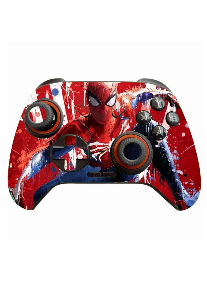 Ice Wolf Handle Sticker Ice Wolf 2 Cartoon Handle Film Personality Multiple Frosted Film Support One-piece Delivery-Color:Brick Red BYLQB-0164 - Image 2