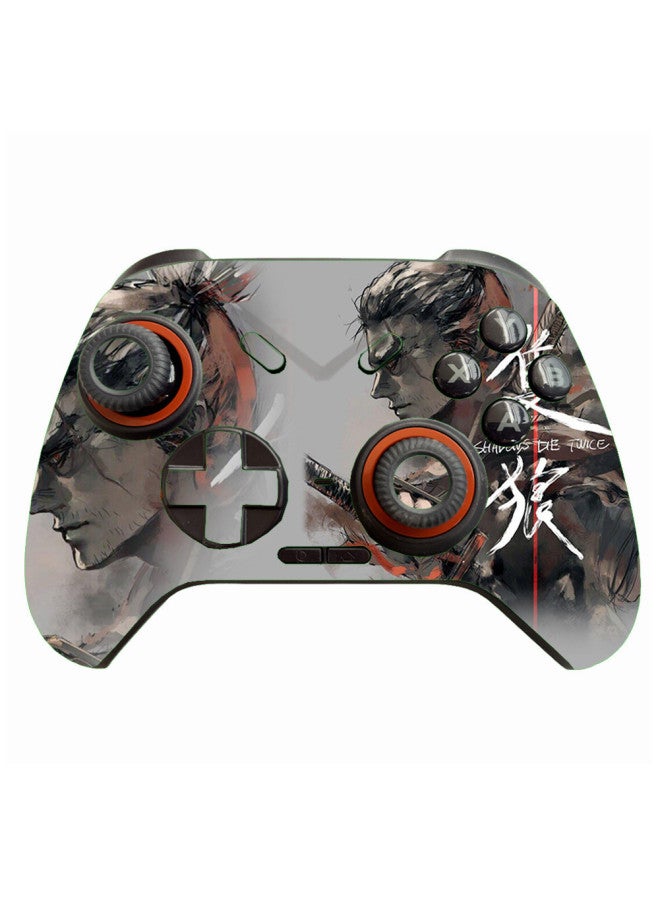Ice Wolf Handle Sticker Ice Wolf 2 Cartoon Handle Film Personality Multiple Frosted Film Support One-piece Delivery-Color:Brick Red BYLQB-0164 - Image 5