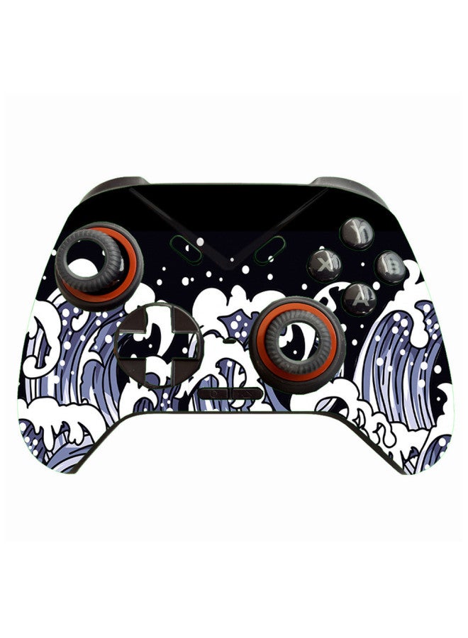 Ice Wolf Handle Sticker Ice Wolf 2 Cartoon Handle Film Personality Multiple Frosted Film Support One-piece Delivery-Color:Brick Red BYLQB-0164 - Image 3
