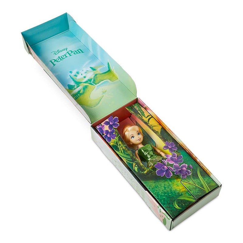 Disney Store Official Disney Princess Classic Doll (Tinker Bell from Peter Pan), 11 Inches, Includes Brush with Molded Details, Fully Posable Toy in Classic Outfit - Disney Princess Toys for Girls - Image 3