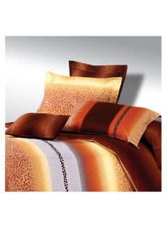 Family Bed stic Bed sheet satin cotton 4 pieces size 180 x 200 cm Model 4004 from Family Bed  - Image 3