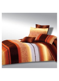 Family Bed stic Bed sheet satin cotton 4 pieces size 180 x 200 cm Model 4004 from Family Bed  - Image 2