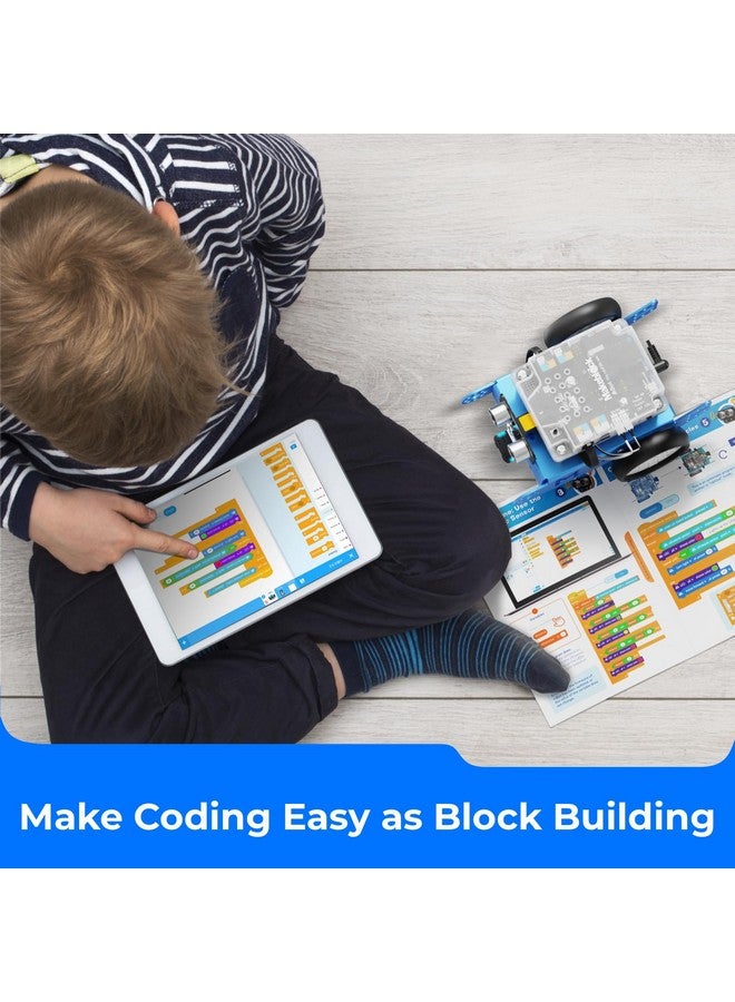 Makeblock mBot Robot Kit with Scratch Coding Box, STEM Projects for Kids Learn to Code with Scratch Arduino, Programmable Robot with 4 Programming Learning Projects, Gifts for Boys Girls Aged 8-12 - Image 2