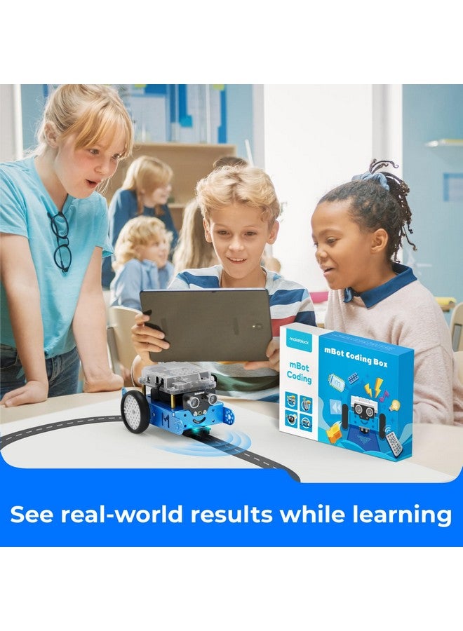 Makeblock mBot Robot Kit with Scratch Coding Box, STEM Projects for Kids Learn to Code with Scratch Arduino, Programmable Robot with 4 Programming Learning Projects, Gifts for Boys Girls Aged 8-12 - Image 4