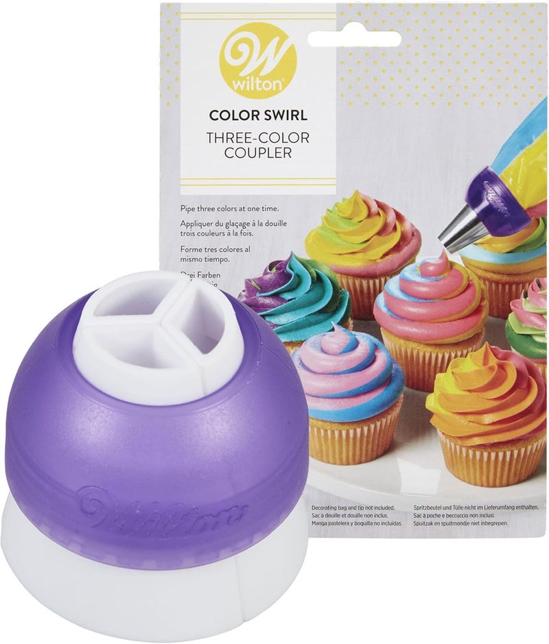 Wilton ColorSwirl 3 Color CouplerWhite - Image 1