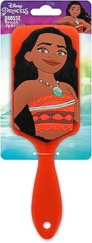 Disney princesses Vaiana 3D Silicon Hairbrush Princess All hair types - Image 1