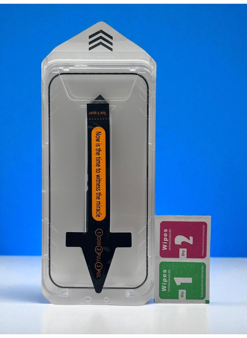 كفر ايفون 17 شفاف يدعم الماج سيف، مع حامي شاشة سهل التركيب وحامي لعدسة الكاميرا - Image 4