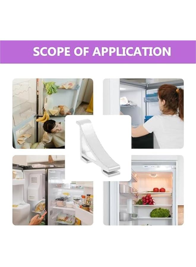 Stainless Steel Refrigerator Shelf Clips: Set of 8 Freezer Cooler Support Commercial Metal Parts  Accessories - Image 3