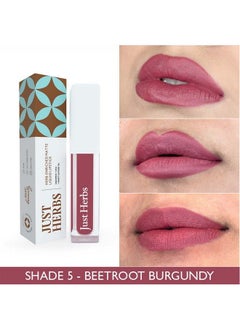 Ayurvedic Creamy Matte Long Lasting Liquid Lipstick Lightweight & Hydrating Lip Colour With Liquorice & Sweet Almond Oil Beetroot Burgundy 2 Ml - pzsku/Z76131CB91EF0CC9081C2Z/45/_/1690019131/db6a0d6e-74b1-4332-9947-2df890579835