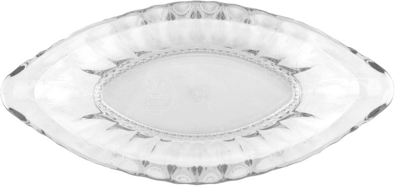 GET ICM27CLEC Shatterproof Banana Split Ice Cream Dish Plastic 95  8 Oz BPA Free Set of 4Clear - Image 2