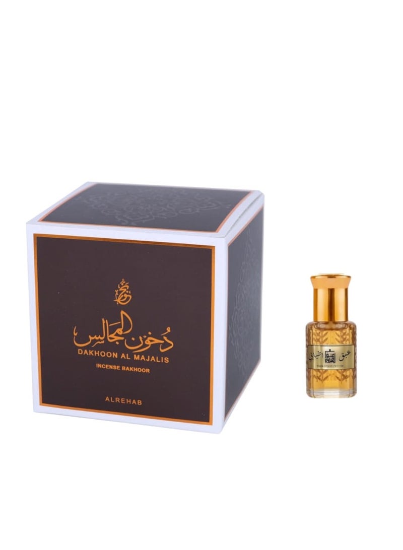 ABAQ ATYABI Majlis incense with half a tola of luxurious oud 