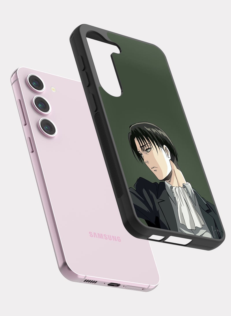 PXLAAT Samsung Galaxy S23 case cover Levi Ackerman Attack on Titan - Image 2