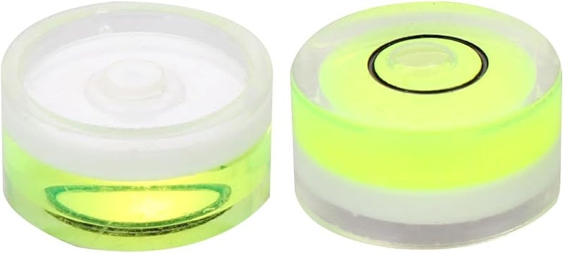 10Pcs 18x9mm Circular Bubble Level Universal Horizontal Spirit Level - Image 1