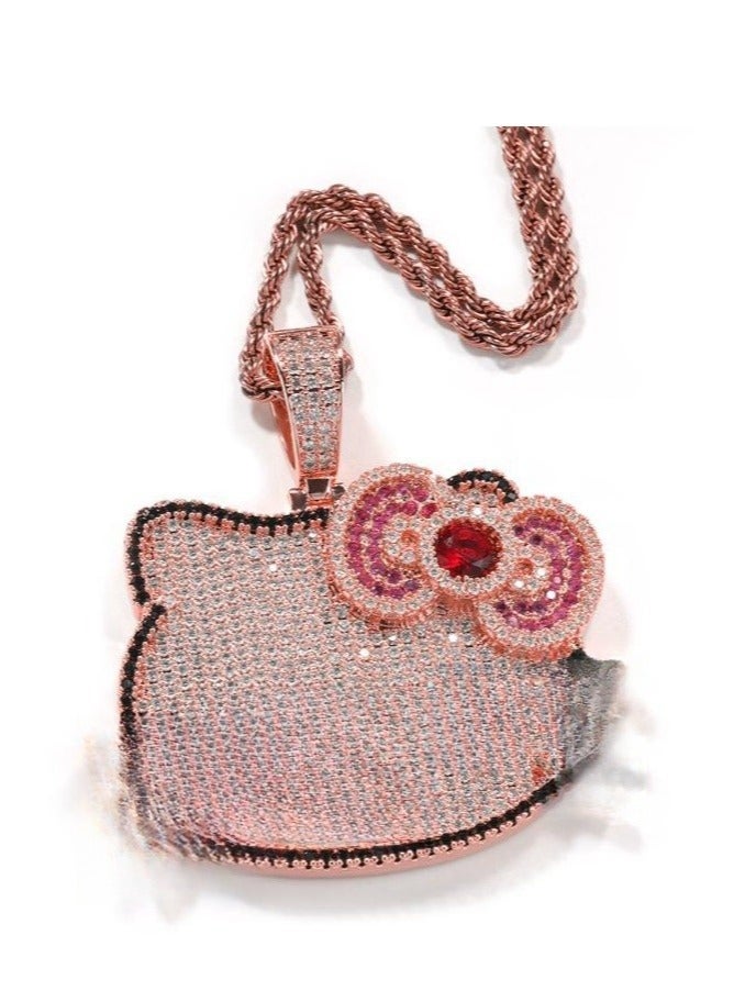 Gem Women's Sweet Pendant Necklace  - Image 1