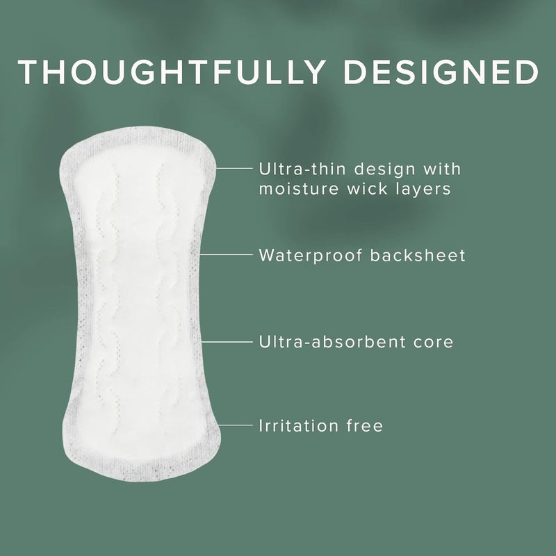Veeda Natural Cotton Ultra Thin Panty Liners for Women - Breathable Thin Daily Liners are Always Chlorine and Toxin Free - Hypoallergenic & Comfortable Pantyliners - 240 Count - Image 3