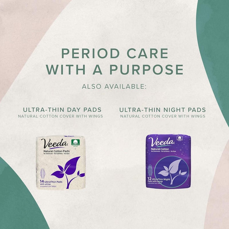 Veeda Natural Cotton Ultra Thin Panty Liners for Women - Breathable Thin Daily Liners are Always Chlorine and Toxin Free - Hypoallergenic & Comfortable Pantyliners - 240 Count - Image 5