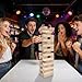 Offelec Giant Tumbling Tower Game with Carry Bag  54 Jumbo Wooden Stacking Blocks for Indoor Outdoor Yard Games Large Tower Stacking Grows to Over 4 FT Tall  Family Party Toy for Kids  Adults - Image 3