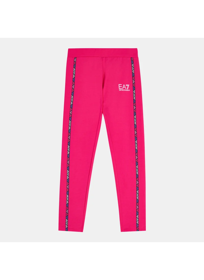 EA7 Emporio Armani Kids' Logo Series Leggings