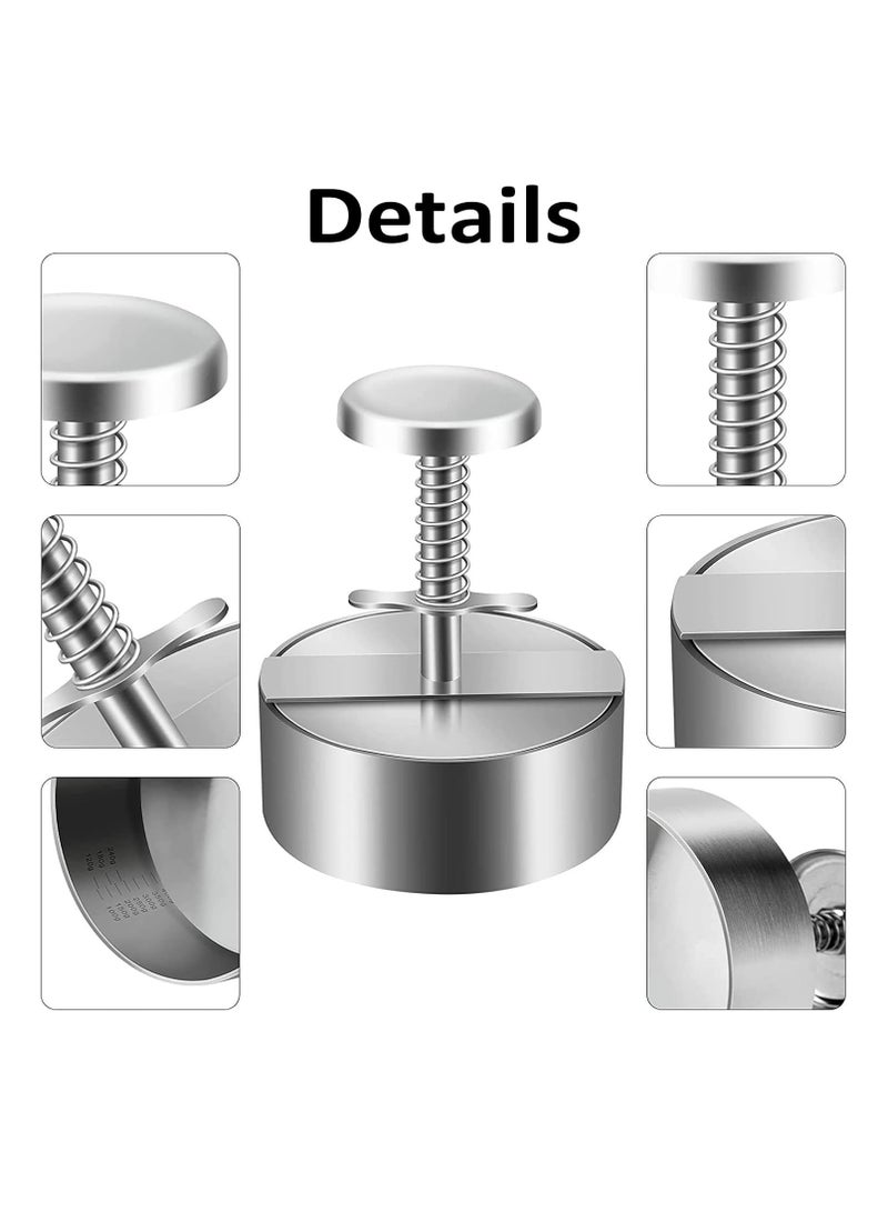 إسكدنيا ماكينة صنع البرجر المتعددة المعدلة - قشرة صانع الهامبرجر الملكة لللحم البقري المنزلي لصنع البرجر المنزلي - Image 5