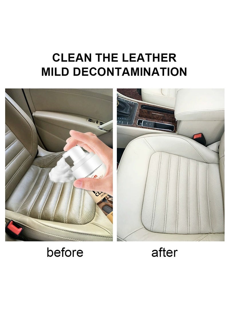 LANEMAY Car Interior Foam Cleaner Multipurpose Spray for Leather Plastic Dashboard Deep Cleaning Conditioning  - Image 2