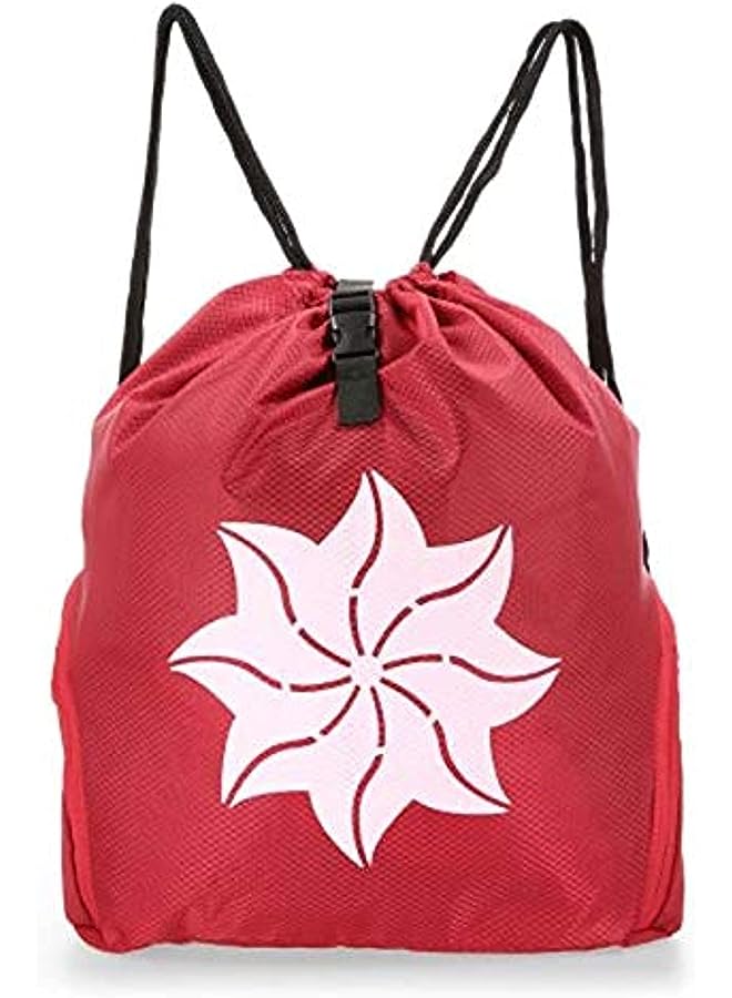 Raxoom Drawstring Backpack Bag Outdoor Sports Gym Sack Pack Travel Storage Bag Beach Bag - Image 1