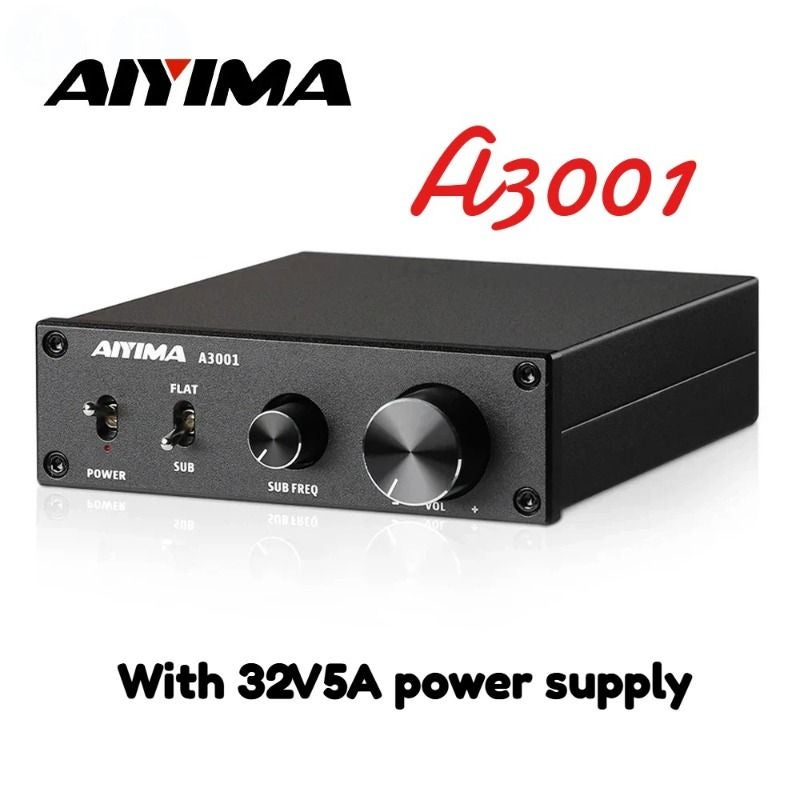 Aiyima Audio A3001 Tpa3255 Subwoofer Amplifier 300w HiFi Mono Class D Home Audio Power Amp, 32v5a - Image 1