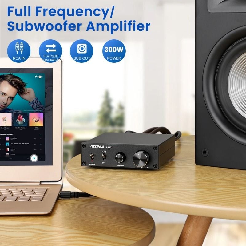 Aiyima Audio A3001 Tpa3255 Subwoofer Amplifier 300w HiFi Mono Class D Home Audio Power Amp, 32v5a - Image 5