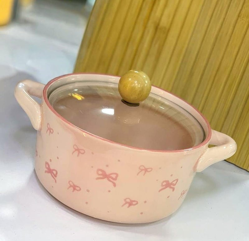 Generic Cooking Pot with Glass Lid, Double Handle .A2