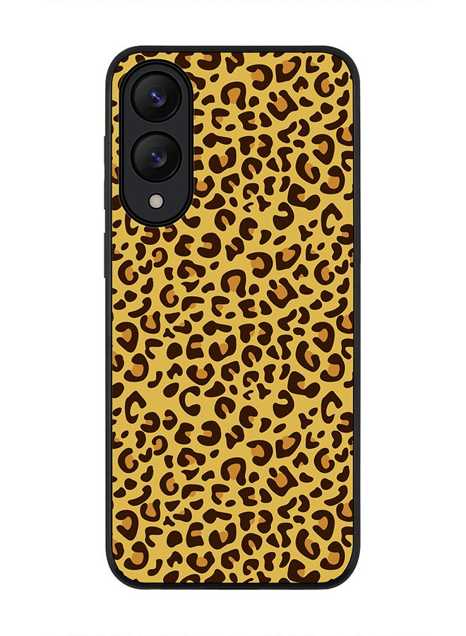 Stylizedd For Samsung Galaxy S25 Edge Case,Slim fit Camera Protection, Shockproof Thin Phone cover  - Leopard Skin Print