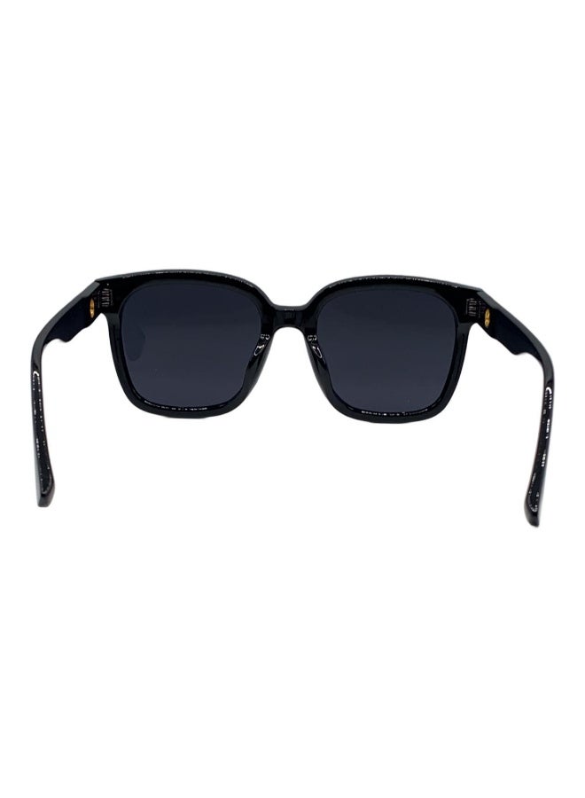 إنفلوانس جيرماني نظارة شمسية مربعة أنيقة للنساء - إطار أسود، حماية من الأشعة فوق البنفسجية - Image 2