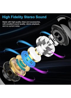 Sthxyfaith In-Ear Headphone 3.5mm Wired Earphone for Huawei, with Microphone Headset Noise Isolating Earphones, Suitable for iPad, Xiaomi, Huawei, Android Mobile Phone, Tablets, Laptops, Black  - Image 4