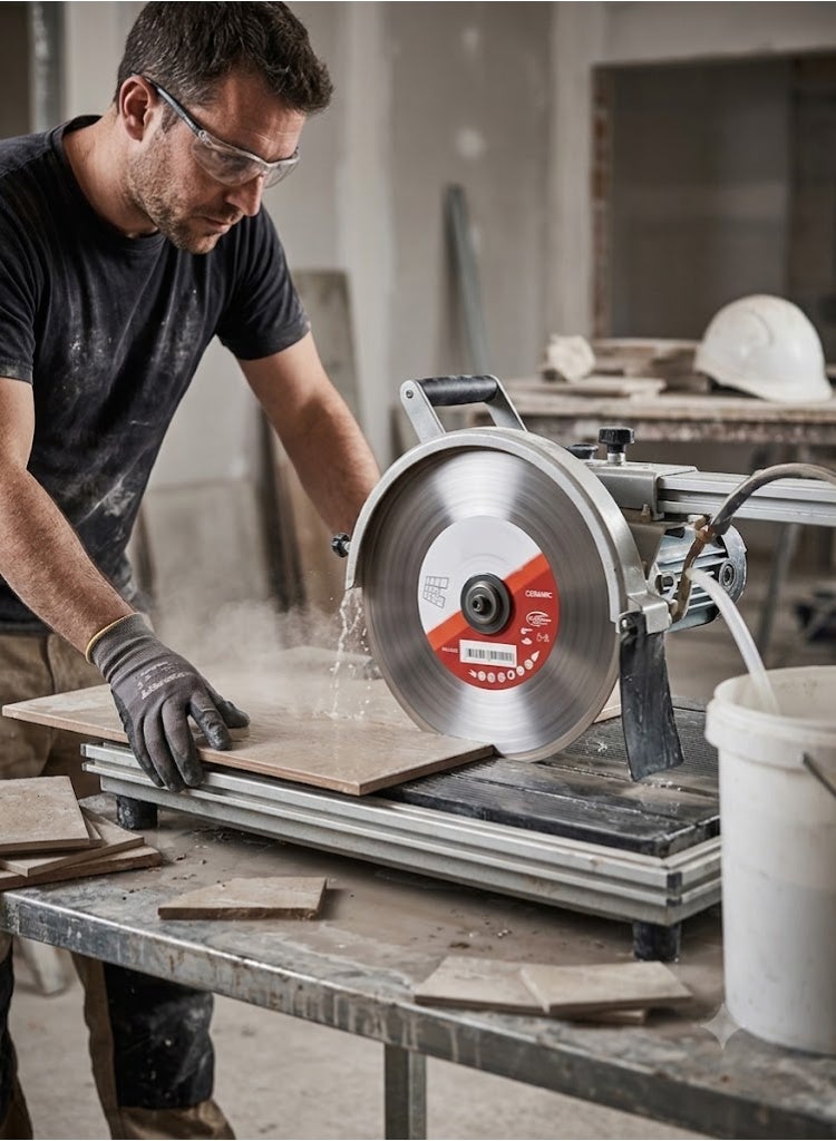 Diamond Cutting Disc Circular Saw Blade Cutting Wheel for Ceramic Tile Concrete Granite & Marble 105 x 22 mm - Image 2