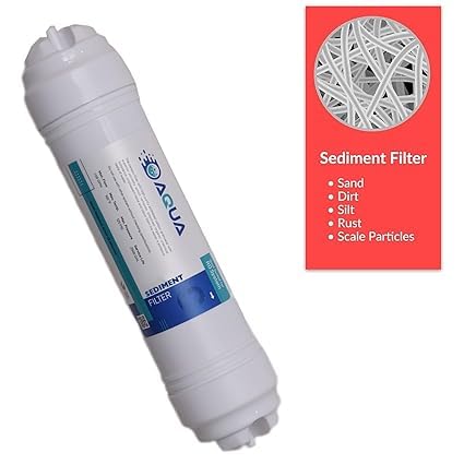 Aqua soul Aqua Universal Pre Carbon Post Carbon Sediment Kit Premium Filter Set with Elbow Connectors for RO Water Purifier All Kind of ROUVUF Inline Filter Set - Image 3