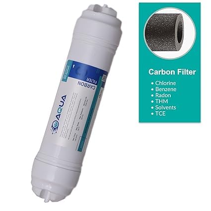 Aqua soul Aqua Universal Pre Carbon Post Carbon Sediment Kit Premium Filter Set with Elbow Connectors for RO Water Purifier All Kind of ROUVUF Inline Filter Set - Image 2