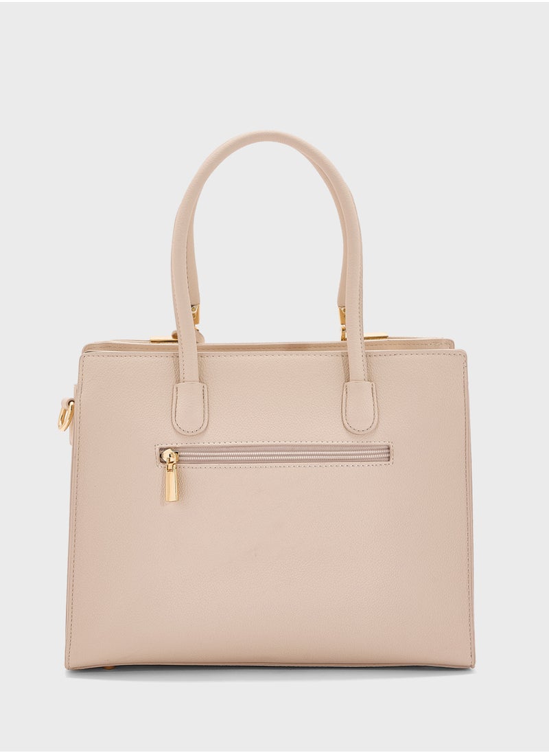 Khizana Mild Grain Satchel With Pouch  - Image 2