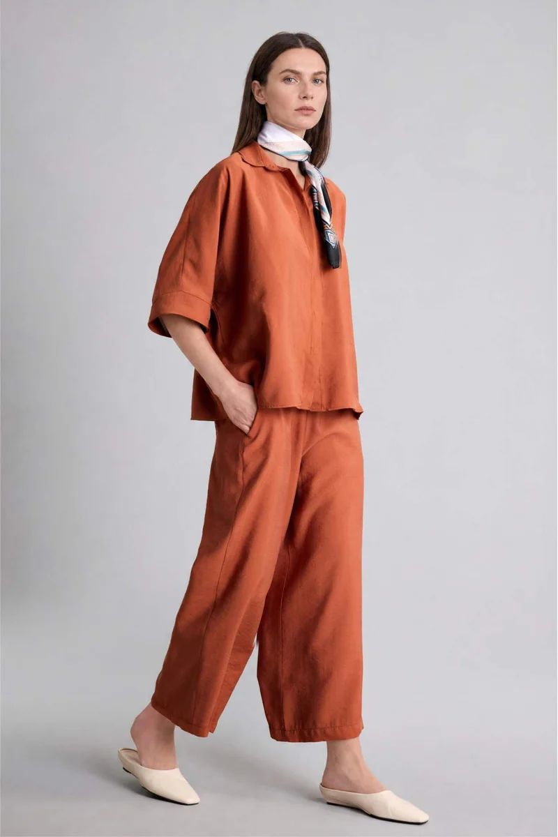 ديفاكتو Regular Fit modal Trousers