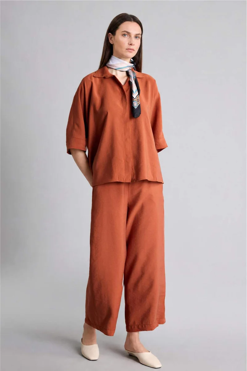 ديفاكتو Regular Fit modal Trousers