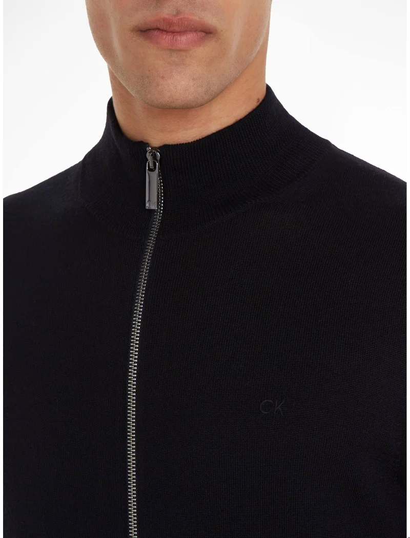 CALVIN KLEIN Zip Through Sweater