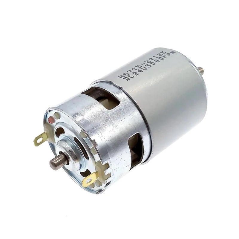 RS775 DC Motor 12V 7500rpm Double Ball Bearing High Speed 1Pcs - Image 5